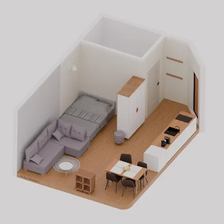 Centrum Mazurska Na Kod Appartamento *